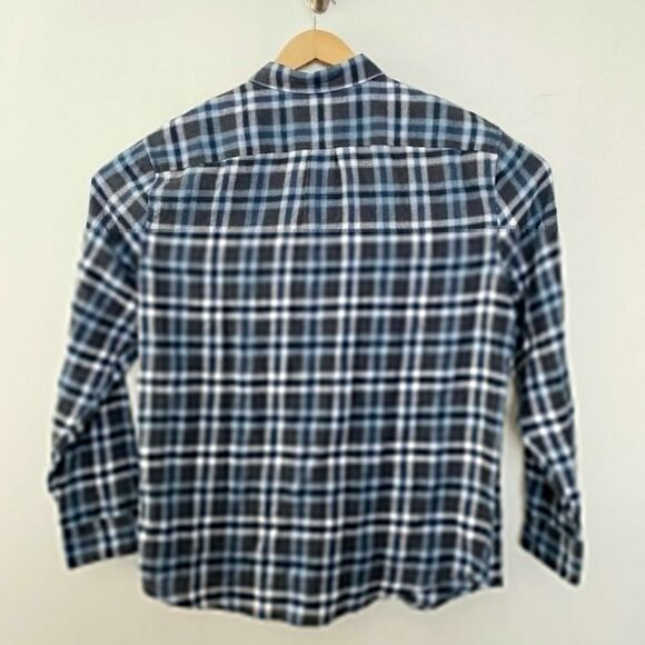 Original Penguin Mens Heathered Trim Fit Flannel Shirt Long Sleeve XXL - Picture 6 of 9